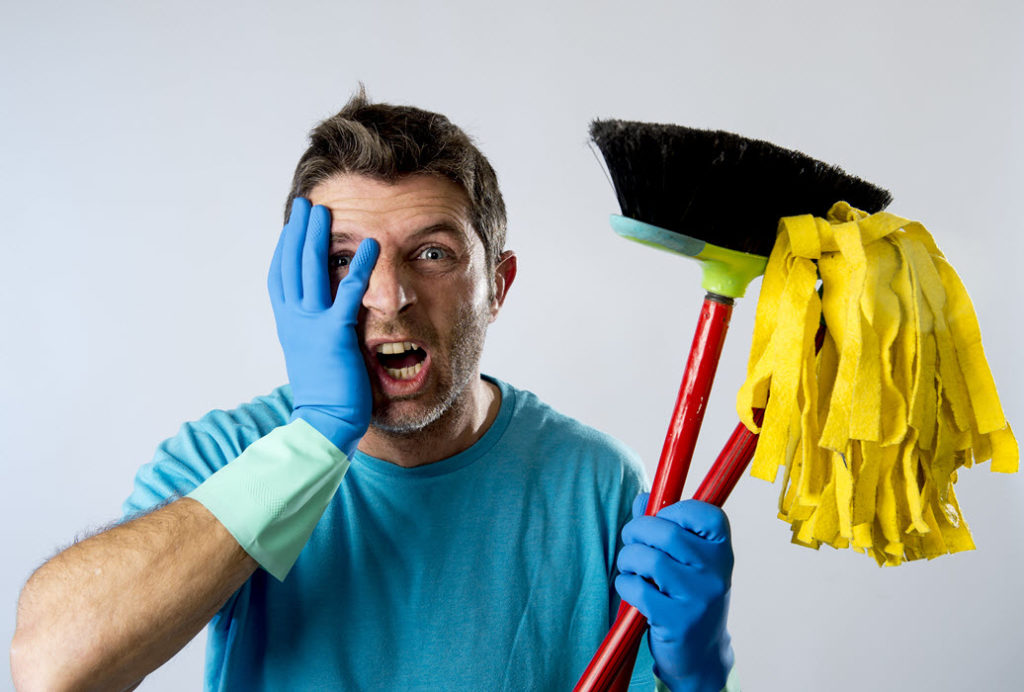 salespeople have to mop up the mess
