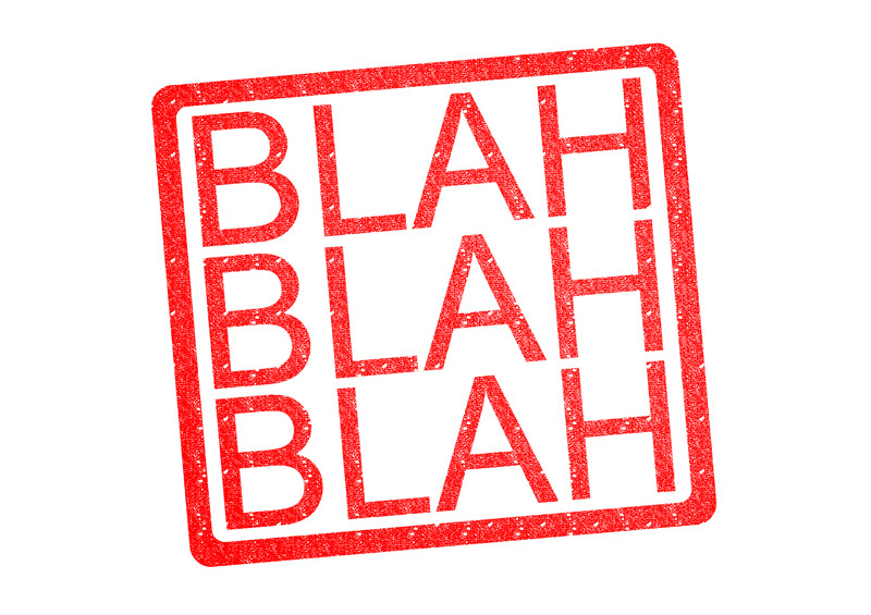 How to Say No to Blah: Can It Pass The “So What” Test?