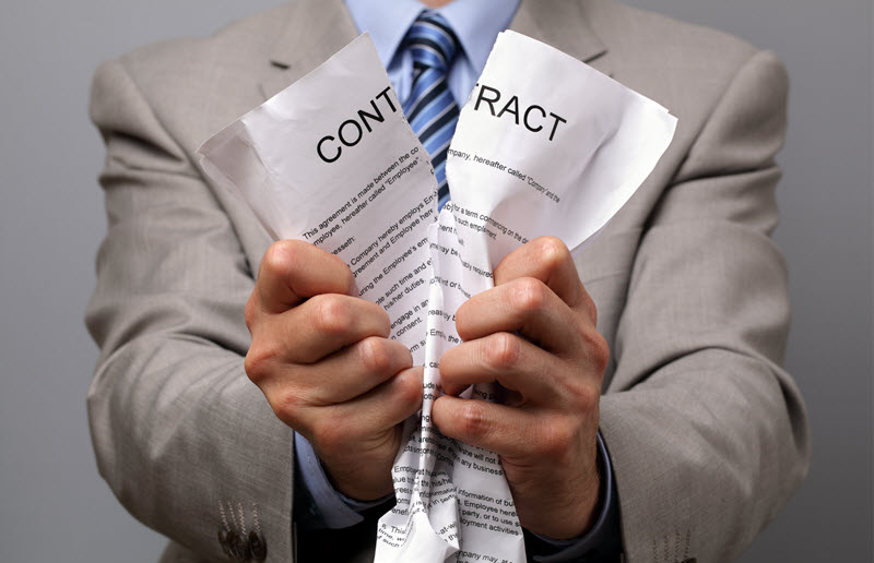 A sales training exercise: tear up the contract