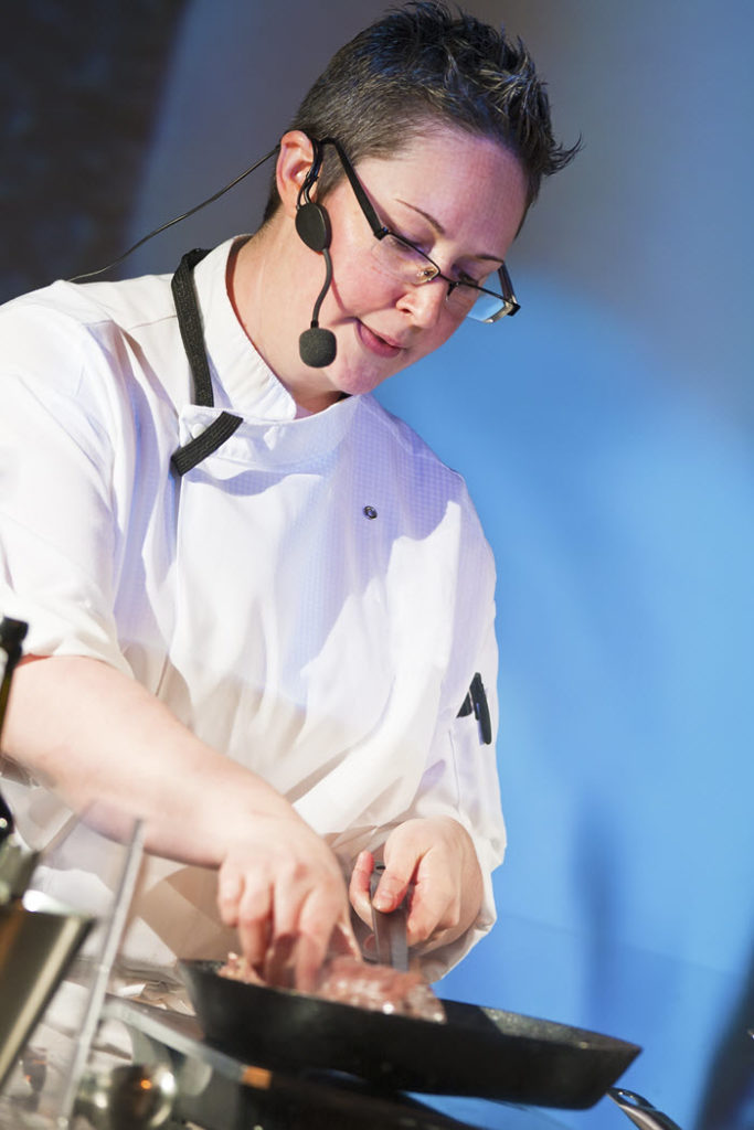 Sales tip from a demonstration chef