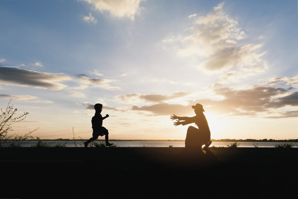 radio salesperson coming home